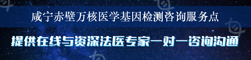 咸宁赤壁万核医学基因检测咨询服务点